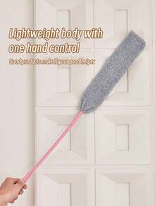 1pc Flexible Ultra-Fine Fiber Head Washable Floor Vacuum Cleaner, Furniture Bottom Vacuum Cleaner, Room Top Vacuum Cleaner, Dust Removal Tool, Home Decor Cleaning Product, Holiday Party, Valentine's Day, Gift For Family, New Vacuum Cleaner - Multicolor - View 6