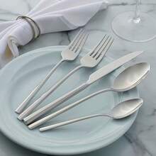 Oneida B1013020Al20 - Juego de cubiertos de 20 piezas, servicio para 4 - como se muestra en la figura - Ver 7