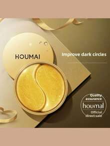 10/20/30片装黄金胶原蛋白海藻眼膜贴，7.5克/对，保湿滋润，改善眼部护理 - 金色 - 查看 7