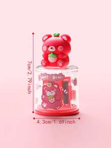 Mini Pencil Sharpener, Manual Rotary Pencil Sharpener For Students, Girls, Durable Pencil Sharpener For Boys - Multicolor - View 2