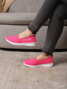 Tenis Fucsia Zapatillas Deportivas Para Dama - Rosa - Ver 6