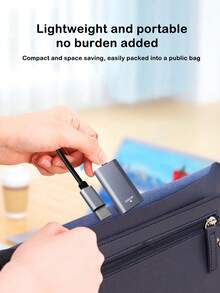 Type-C 转 HDTV 4K 高清适配器线，高清转换线，适用于智能手机、电脑和显示器屏幕镜像。（购买前，请确保您的设备规格支持 HDTV 连接）。