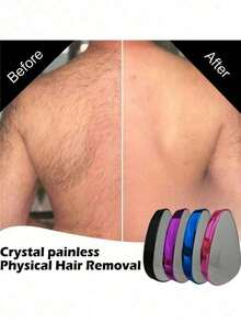 Painless Physical Hair Remover, Crystal Hair Eraser, Easy To Clean And Reusable Body Hair Removal Tool