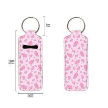 口红收纳钥匙扣，带字母吊坠，多功能口红钥匙扣盒，夹式口红收纳盒，女士包包配件，实用礼物，夹式口红盒，弹力口红钥匙扣收纳盒 - 信 - 查看 6