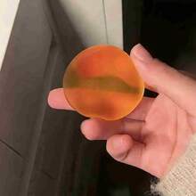 1 pieza Caramelo de malta de jugo de fruta surtido, goma exprimible de rebote lento, juguete antiestrés - Textura ultra suave de rebote lento, diseño antiestrés de rebote, decoración de escritorio portátil, regalo perfecto para vacaciones/cumpleaños - Multicolor - Ver 5