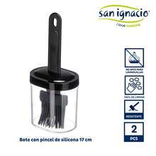 San Ignacio Bote con pincel silicona colección KINVARA - Multicolor 6 - Ver 2