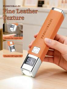 1个迷你可充电UV LED美甲灯，适用于凝胶美甲，快速干燥美甲固化灯UV LED凝胶指甲油烘干机美甲工具可充电美甲沙龙设备 - 橘色 - 查看 5