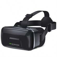Valuable VR Experience, Powered-Free 3D VR Glasses, Turn Your Smartphone Into A Private Cinema, Immersive Viewing Device, Supports 4-7 Inch Smartphones - Black - View 1