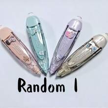 5pcs Refillable Correction Tape Set, Ultra-Thin PET Transparent Film, Smooth & Tear-Resistant, Suitable For School/Office