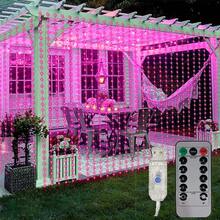 1pc 8 Modes USB Powered Atmosphere Light String, Decoration For New Year, Valentine's Day, Wedding, Bedroom, Birthday, Holiday Party, Indoor Window (Remote Control Batteries Not Included) - USB Curtain Light - View 15