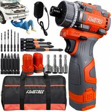 Atornillador De Impacto Inalámbrico 16v 1/4' Con 2*2ah color naranja - Naranja - Ver 1