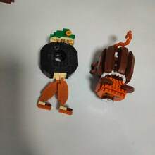 Mini Cartoon Plastic Puzzle Building Blocks Figures, Random Style, Holiday Gift, Quality Assembly Experience, DIY, Durable Materials - Multicolor - View 6