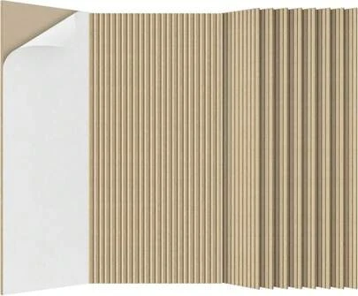 10 Pack Acoustic Panels,47.2x23.6x0.4 Inch Acoustic Wall Panels,Large Soundproof Panels,Self-Adhesive Sound Proof Panels For Walls,Acoustic Treatment For Recording Studio&Amp;Office,Camel
