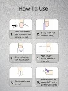 10pcs Fake Nails Press On Almond French Tip,Nude Base,Natural Looking,Gold Chrome,Glitter,With Pearl,Gold Bean,Classic Design Full Coverage Nails Fake Nails Press On Handmade,Rhinestone Decor,Nail Supplies Art Including With 1 Mini Nail File And 1 Double-Sided Adhesive Label For Women And Girls,Suitable For Daily, Leisure, Vacation, Workplace, Holiday Wear - White - View 8