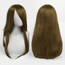 Karida 60cm/24inch Extra Long Straight Synthetic Hair Wig With Bangs, Colorful, Suitable For Daily Use, Cosplay, Halloween, Christmas, St. Patrick's Day And Other Costume Parties - Multicolor - View 55