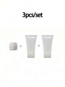 Plastic Toothpaste Tube And Face Wash Adapter With Refill Bottles, Convenient Toothpaste And Face Wash Refill, Cosmetic Tube Bottles, Face Wash Gel Tubes, Toothpaste Refill Tool Set, Home Supplies, Travel Kit - Multicolor - View 14