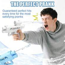 1pc Prank Water Gun, Reversible Water Gun Prank, Suitable For Parties And Summer Fun, Funny Novelty Toy, Swimming Pool Beach Water Fight Activity Creative Gift, April Fool's Day Toy - Multicolor - View 9