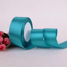 22 Yards/Roll 1.6 Inch Red Satin Ribbon, DIY Rose Flower Decor, Cake Packaging, Sash (39 Color Options) - Multicolor - View 19