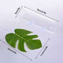 Acrylic Aquarium Observation Tunnel - Transparent Hollow Tube With Fish Leaves, Encourages Exploration