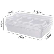 Divided Vanity Makeup Organizer Box, Household Storage Desk Drawer Organizer Box, Desk Organizer Box, Drawer Organizer Box, A Set Of Freely Combinable And Classifiable Desk Organizer Boxes - 1 Set - View 4