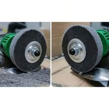 3-Inch Fiber Polishing Wheel, Stainless Steel Replacement Mini Bench Grinder, Desktop Polisher