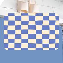 Diatom Mud Floor Mat, Made Of High-Quality Diatom Mud And Tech Fabric, With An Ultra-Soft Surface That Can Absorb Water To The Maximum Extent. Print 1.9.328 - Black - View 6