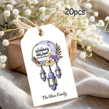 Custom Ramadan Gift Tags, Custom Gift Tags, Custom Gift Labels, Custom Thank You Cards, Custom Clothing Tags, Custom Paper Box Tags, Custom Cardboard, Custom Thank You Cards, Custom Shaped Greeting Cards, Party, Holiday, Gathering, Restaurant, Wedding, Back To School Season, Confession Season - Ramadan Hanging Tag - View 24