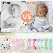 Small Size Pink Blue Kids Nose Strips 1.73 * 0.55 Girls Breathing Strips Strip For Snoring Cartoon Star Moon Cloud Sleeping Tape Anti Snoring Solution Nose Tape Nose Strip5/10/20/30/40/50/60/70/100 Pcs - Individually Packaged - View 4