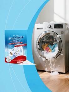 Gentle Cleaning Powder, Removes Stains, Leaves Fragrance, Daily Household Clothing Cleaning Powder - Multicolor - View 9