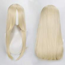 Karida 60cm/24inch Extra Long Straight Synthetic Hair Wig With Bangs, Colorful, Suitable For Daily Use, Cosplay, Halloween, Christmas, St. Patrick's Day And Other Costume Parties - Multicolor - View 57