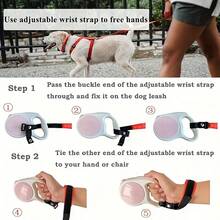 Pet Anti-Slip Wrist Strap: Dog Retractable Leash, Adjustable Non-Slip Walking Strap - Convenient For Taking Pets Out