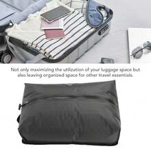 CYPNBewinner Bolsas de Vacío para Viajar 16L Reutilizable TPU a Prueba de Salpicaduras de Compresión Ahorrar Espacio para la Maleta Mochila y Continuar GreyFashion - 226752618 - Ver 4