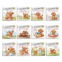 Learn-To-Read Mini Story Collection, Simple Vocabulary And Repeated Sentence Patterns For Confidence Building, Great For Phonics Practice, First Readers And Quiet Reading Time - Kid Can Read03 - View 3