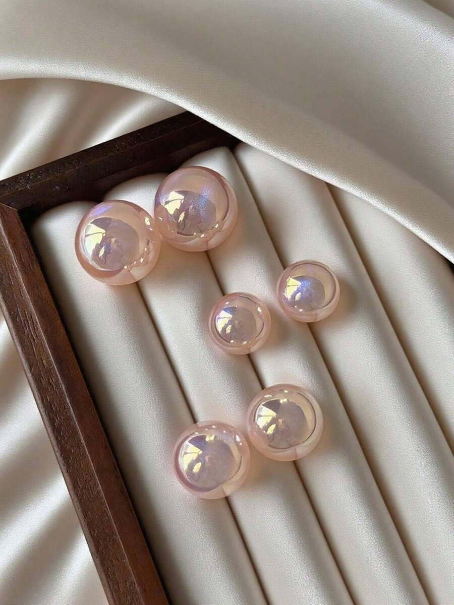 3 Pairs Fashionable, Sweet, Cute, Exquisite Starry Sky & Faux Pearl Stud Earrings, Minimalist New Luxury Elegant Earring Set, Suitable For Women's Daily And Holiday Wear