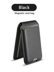 MagSafe 折叠旋转支架卡套，带防盗功能，适用于手机和身份证的磁性卡套。 - 多色 - 查看 11