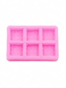 1pc Pink Liquid Silicone Material Silicone Mold, Mini Realistic Food Toy Bee Cookie Silicone Mold For Making Resin Accessories, Cream Gel DIY Phone Case Decoration, Hair Tie, Fridge Magnet, Shoe Buckle, Shoe Flower Decorative Accessories