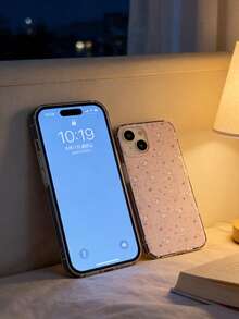 1pc Pink Star Cat Magnetic Phone Case Protective Cover For IPhone11/12/13/14/15/16/17/PROMAX - Pink - View 4