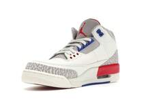 Air Jordan 3 Retro 'International Flight' White Sail Sport-Royal-Fire-Red Sneakers Men 136064-140 - Nhiều màu - Xem 4