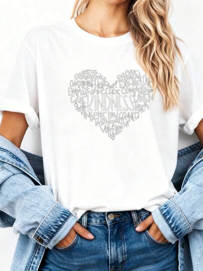 Kindness Heart Shirt, Kindness Tshirt, Inspiration