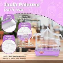 JAULA PALERMO P/AVE - como se muestra en la figura - Ver 6
