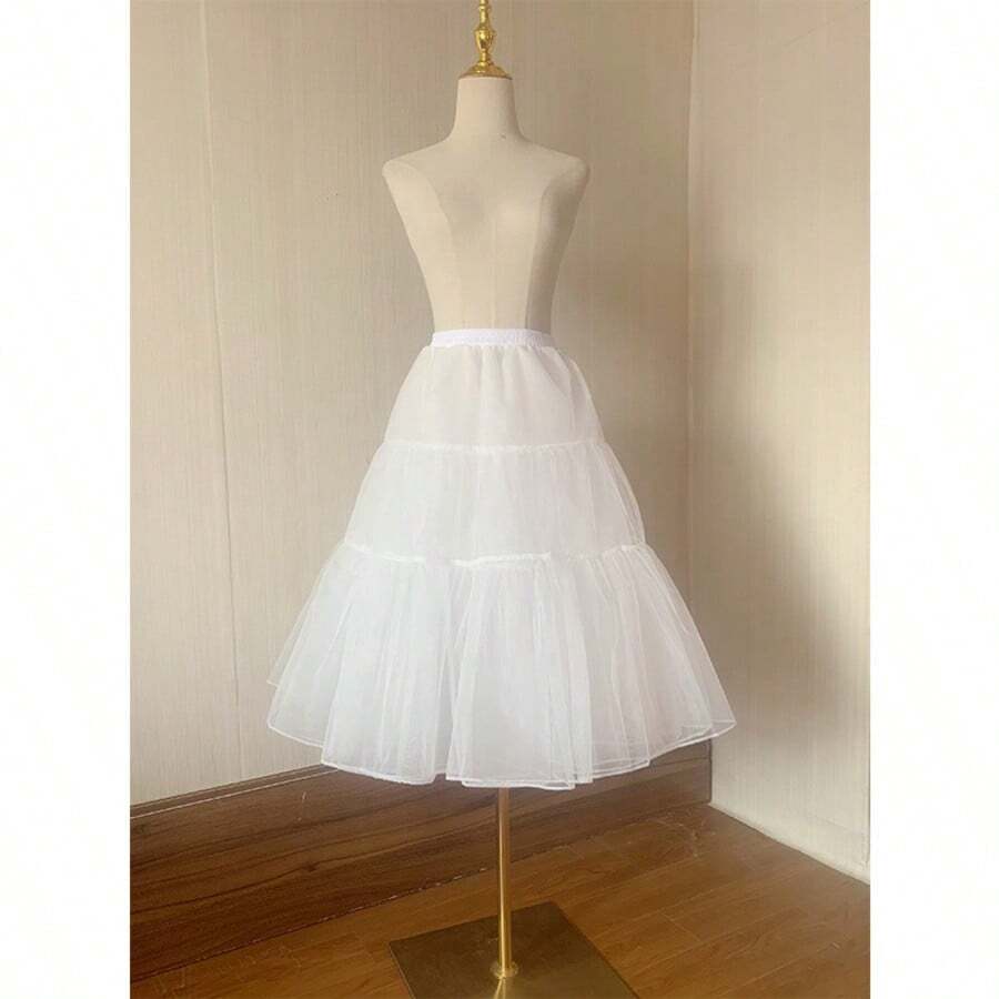 60cm Women's Long Petticoat, Bridal Underskirt For Wedding Dress, Gown, Party, Cosplay Costume,Summer,Beach - Multicolor - View 1