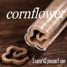 1盒，42片不粘吉祥云香粉，木质，每片燃烧约30分钟，罐装香片，持久去除室内异味，多种香味可选，适合作为生日、毕业礼物等。