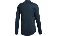 Adidas Letter Number Print Pattern V-Neck Pullover Long Sleeve Retro Jersey Dark-Green Jersey Men - Nhiều màu - Xem 2