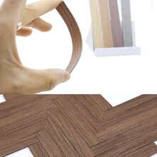10pcs Mini Size Realistic Wood Grain Herringbone PVC Imitation Wood Flooring Model, Vintage Home Decor Natural Wood Color Herringbone Tile High Precision Detailed Texture DIY Dollhouse Accessories Miniature PVC Flooring Model Handmade Micro Landscape Scene Building Home DIY Decoration Imitation Wood Flooring Model - Multicolor - View 9