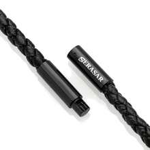 Collar cuero hombre con colgante diferentes colores largos joyero idea regalo hombre - Cráneo - Ver 6