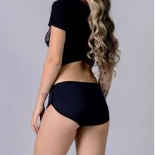 Fluxx Black Menstrual Nighttime Panties/Shorts - 黑色 - 查看 6