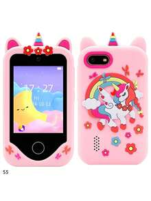 2.8英寸触摸屏儿童智能手机玩具 - 趣味学习游戏、音乐播放器、超长续航、创意礼物，适合3-12岁男孩女孩 - 彩色 - 查看 14