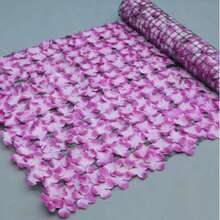 1 st, 1 m/3 meter, högkvalitativ konstgjord murgröna i insynsskydd, UV-resistent staket med konstgjorda gröna löv, lämplig för trädgård, gräsmatta och landskapsdekoration - ingen vattning krävs, enkel installation, frisk luft, lågt underhåll, perfekt för uteplats, balkong, festdekoration, fotbollsplan, examensceremoni, inomhus-/utomhusväggdekoration och lyxvilladekoration året runt - Multifärgad - Visa 13