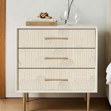 1pc Semi-Circle Textured Fan-Shaped Peel And Stick Wallpaper, Suitable For Boys/Girls Room, Bedroom, Living Room, Furniture Renewal, Home Wall Decor, Removable Waterproof Vinyl PVC Material For Home, Dorm, Rental, Available In Large And Small Sizes - 0044+XHQZ - View 8