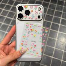 卡通花卉浮雕贴纸+高清镜头膜，适用于苹果17系列。这款17Pro Max/17Pro后镜头保护膜已升级，具备防刮、耐磨、防指纹和易于安装等特性，提供极致保护。 - 鏡頭膜+貼紙 - 查看 9